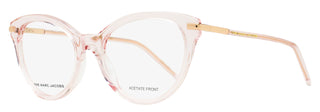 Marc Jacobs Flex Hinge Cat-Eye Eyeglasses Marc 617 35J Transparent Pink 52mm