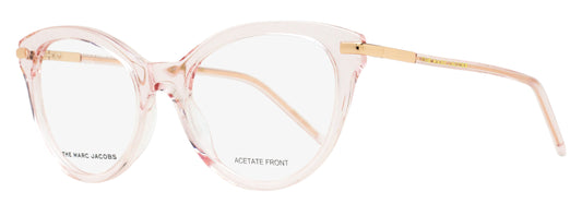 Marc Jacobs Flex Hinge Cat-Eye Eyeglasses Marc 617 35J Transparent Pink 52mm