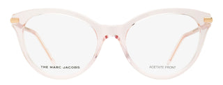 Marc Jacobs Flex Hinge Cat-Eye Eyeglasses Marc 617 35J Transparent Pink 52mm
