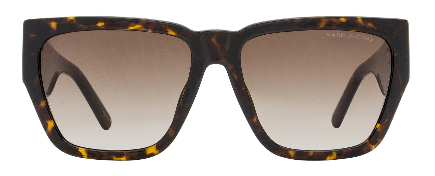 Marc Jacobs Square Logo Sunglasses Marc 646/S 086HA Havana 57mm