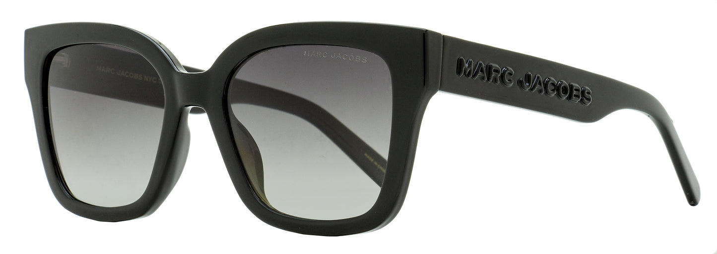 Marc Jacobs Embossed Logo Sunglasses Marc 658/S 08AWJ Black 53mm