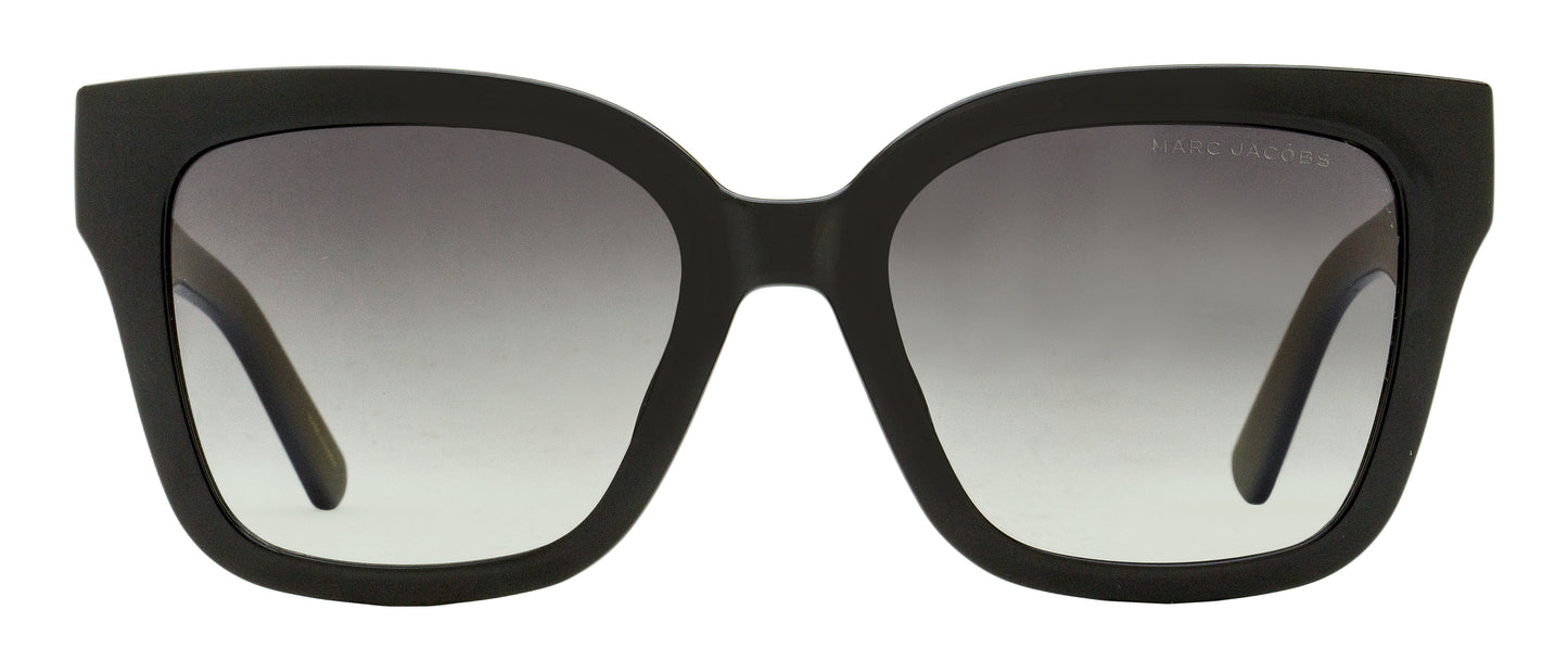 Marc Jacobs Embossed Logo Sunglasses Marc 658/S 08AWJ Black 53mm