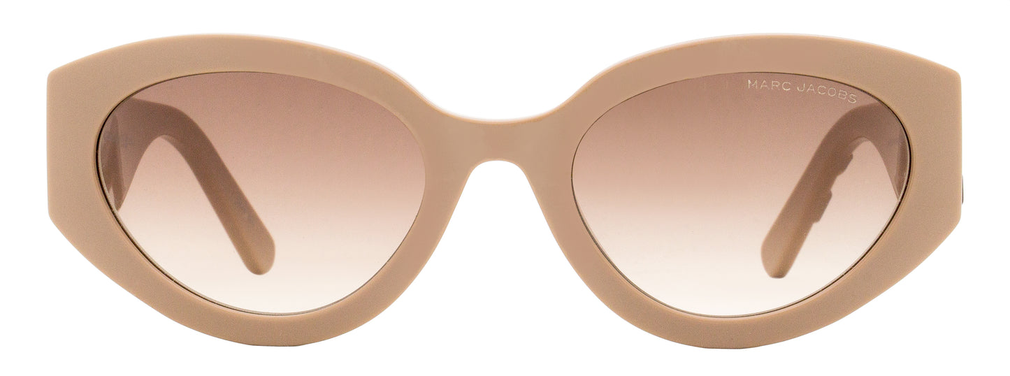 Marc Jacobs Cat Eye Logo Sunglasses Marc 694/G/S NOYHA Nude 54mm