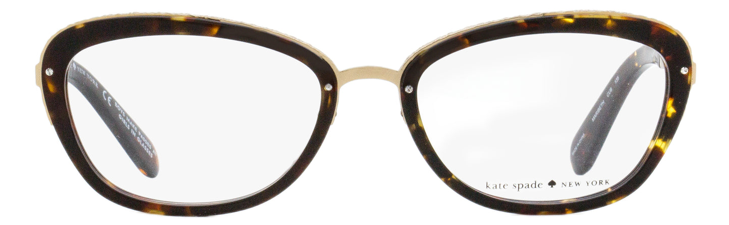 Kate Spade Oval Eyeglasses Maribeth CU8 Tortoise/Gold 52mm