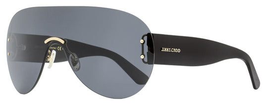 Jimmy Choo Shield Sunglasses Marvin/S 807IR Black/Gold 99mm