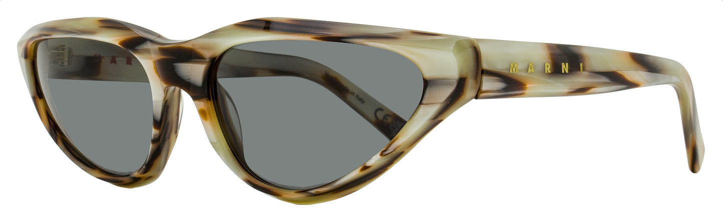 Marni Wrap-Around Sunglasses Mavericks 0CS Starshell 60mm