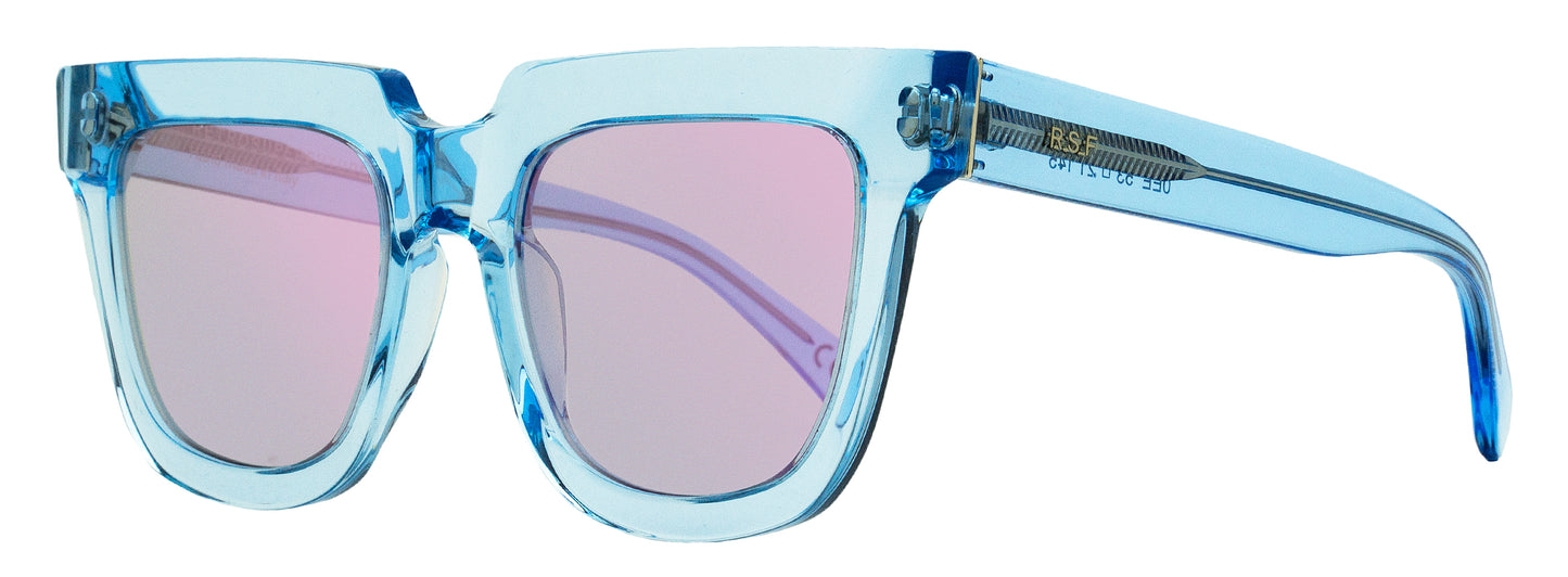 Retrosuperfuture Rounded Sunglasses Modo 0EE Light Blue 53mm