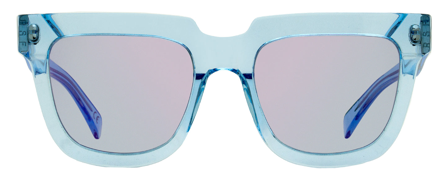 Retrosuperfuture Rounded Sunglasses Modo 0EE Light Blue 53mm