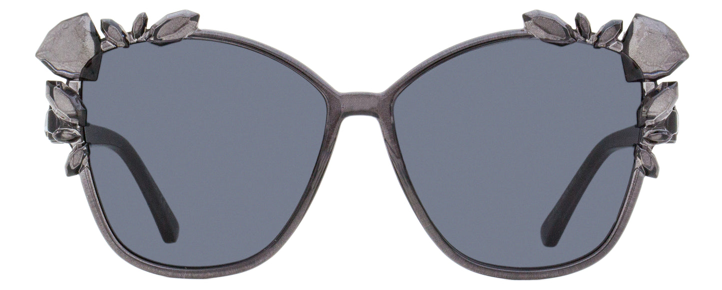 Jimmy Choo 25th Anniversary Mya Sunglasses KB7IR Gray 59mm