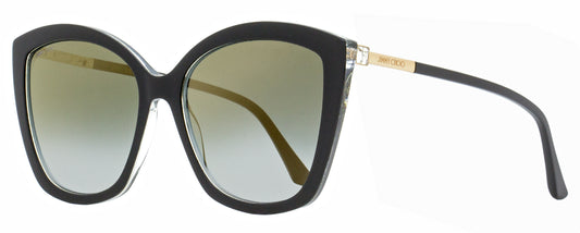 Jimmy Choo Butterfly Nat Sunglasses 807FQ Black 57mm