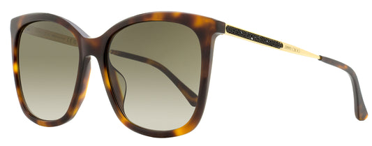 Jimmy Choo Butterfly Sunglasses Nerea /G 05LHA Havana/Gold 57mm