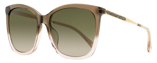 Jimmy Choo Butterfly Sunglasses Nerea /G 08MHA Brown-Nude 57mm