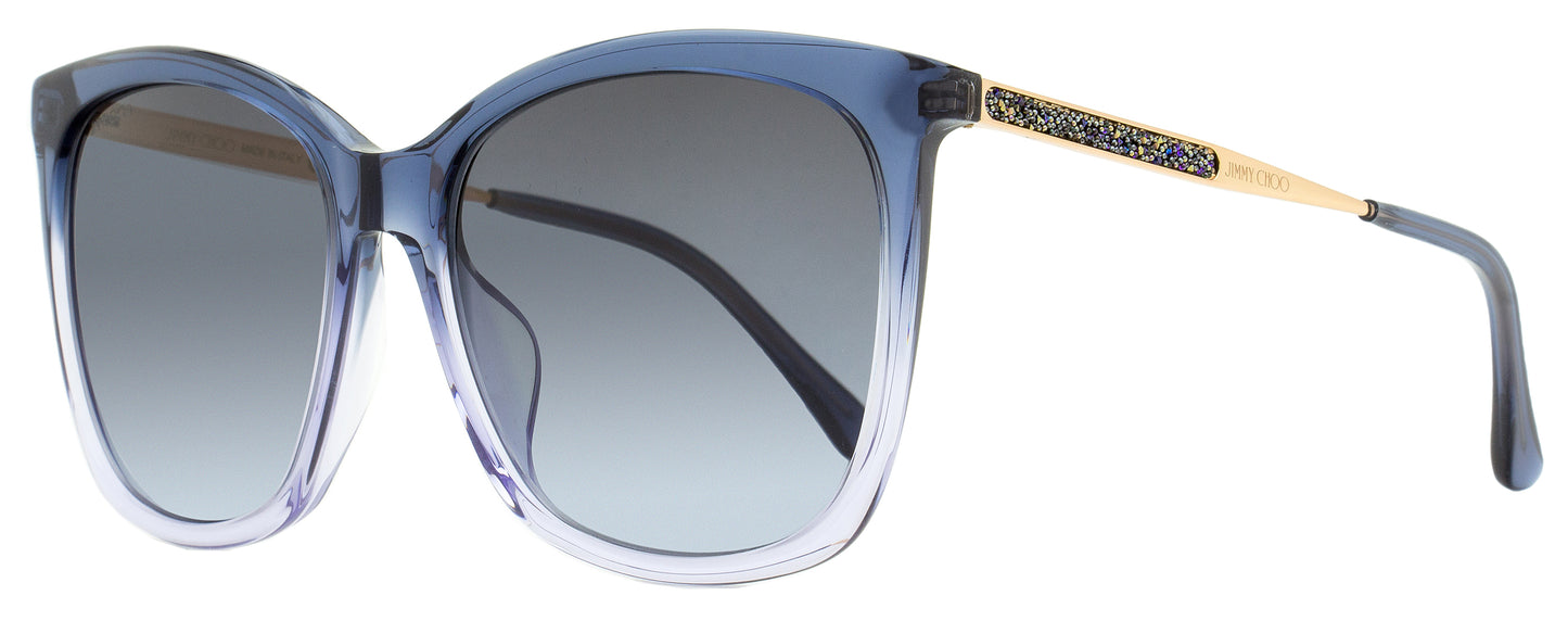 Jimmy Choo Butterfly Sunglasses Nerea /G JQ4GB Blue-Lilac 57mm