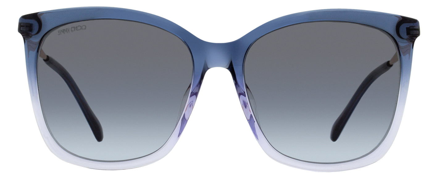 Jimmy Choo Butterfly Sunglasses Nerea /G JQ4GB Blue-Lilac 57mm