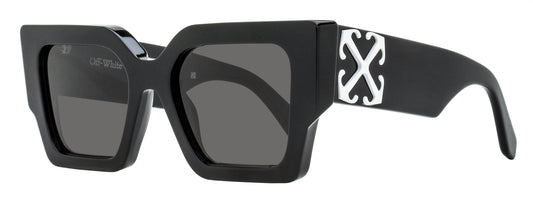 Off-White Square Catalina Sunglasses OERI128 1007 Black 55mm