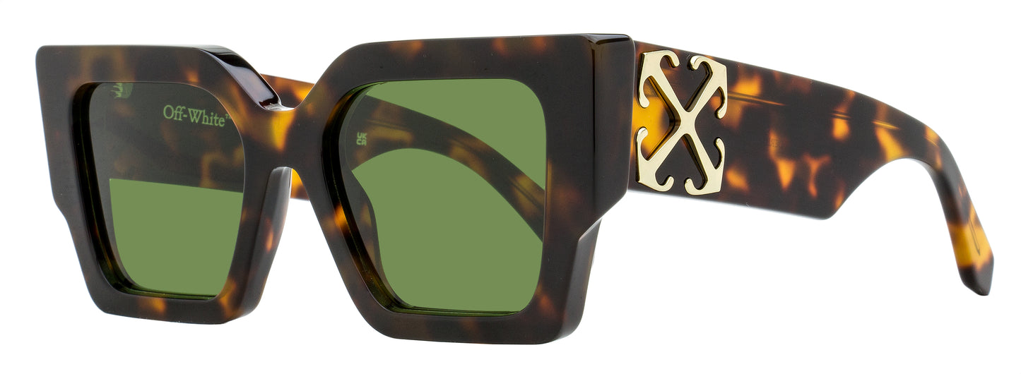 Off-White Square Catalina Sunglasses OERI128 6055 Havana 55mm