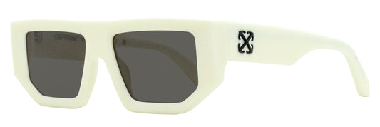 Off-White Rectangular Vancouver Sunglasses OERI13F 0107 White 53mm