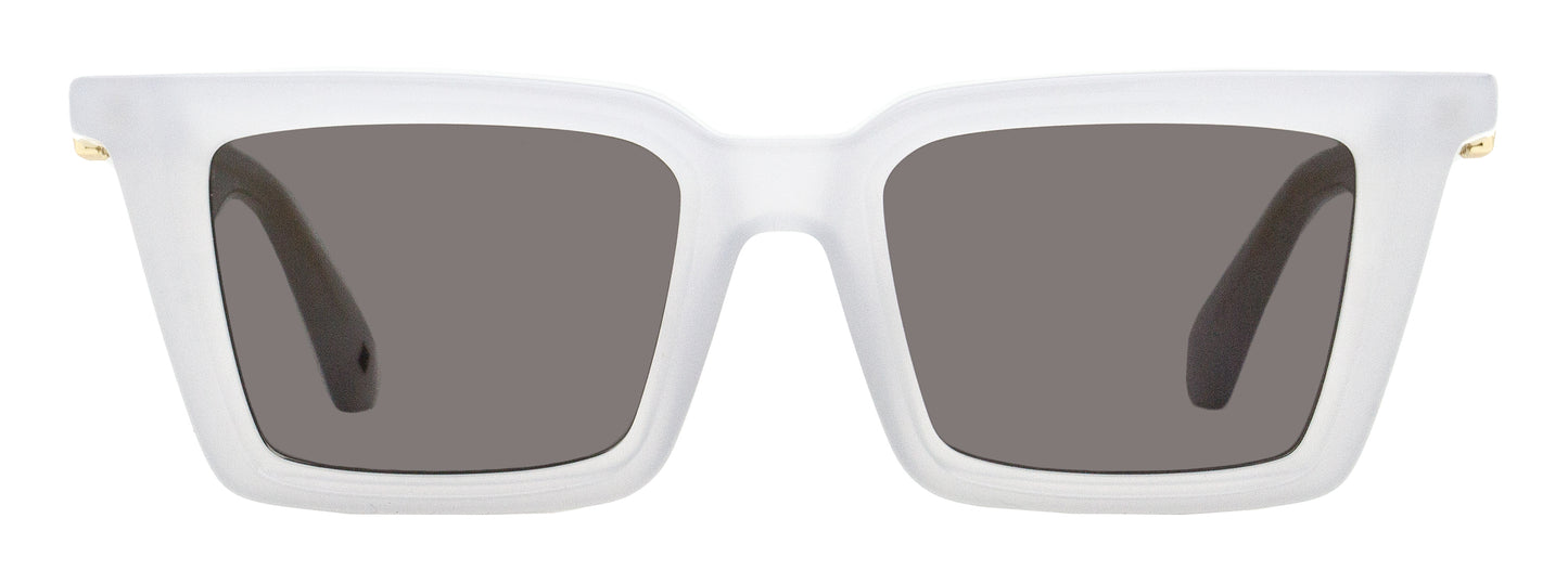 Off-White Rectangular Dalton Sunglasses OERI13U 0907 Dove Gray 49mm