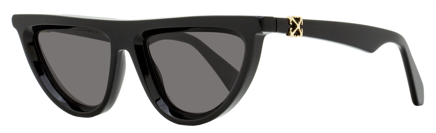 Off-White Cat Eye Jasper Sunglasses OERI13V 1007 Black 53mm