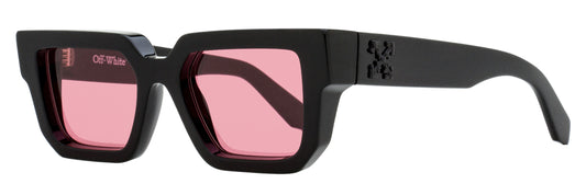 Off-White Geometric Silverstone Sunglasses OERI146 1025 Black 52mm