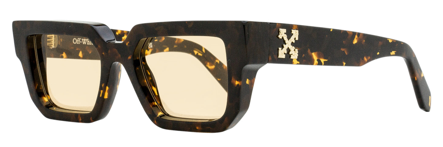 Off-White Geometric Silverstone Sunglasses OERI146 6062 Havana 52mm