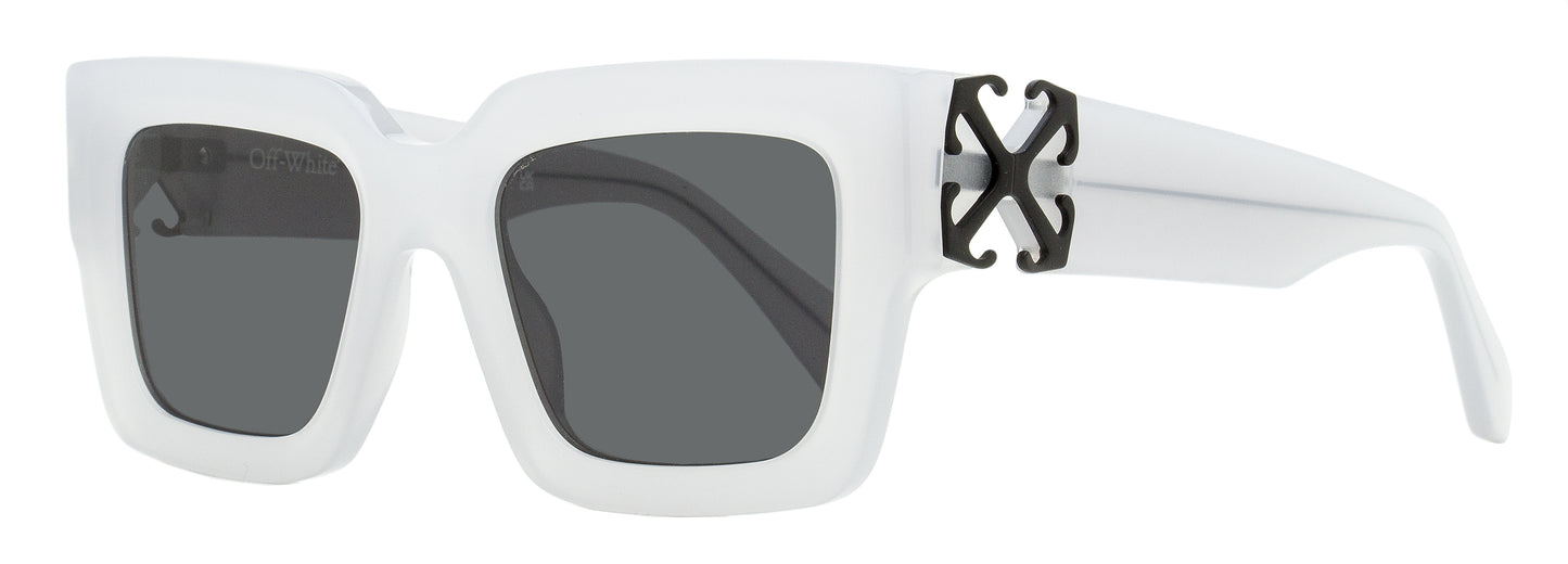 Off-White Square Mystic Sunglasses OERI14D 0907 Frost 52mm