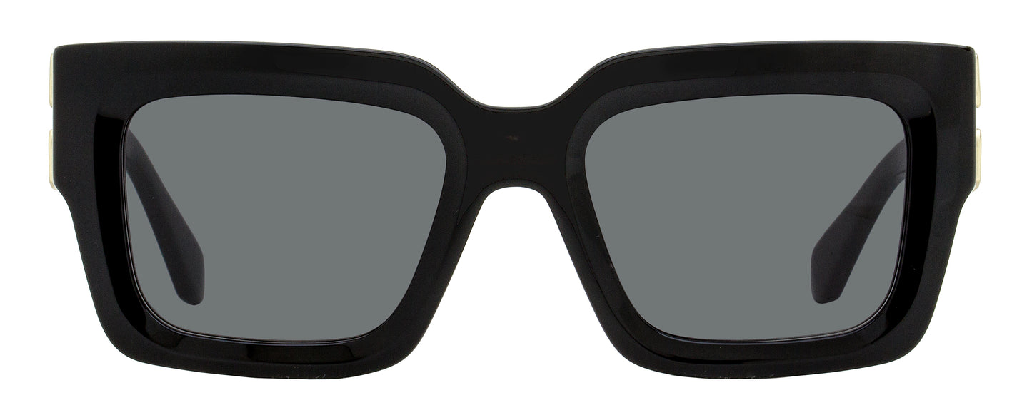 Off-White Square Mystic Sunglasses OERI14D 1007 Black 52mm