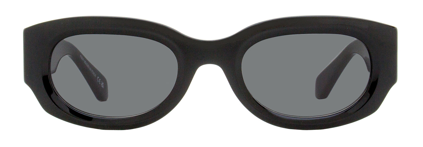 Off-White Oval Palmer Sunglasses OERI14E 1007 Black 52mm