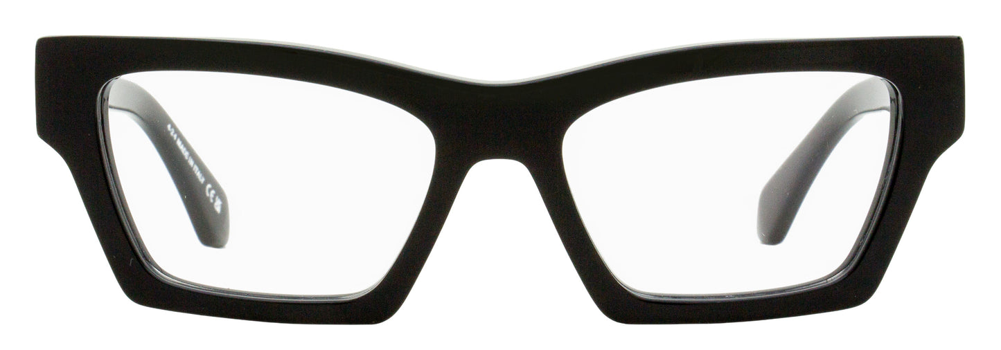 Off-White Style 7X Eyeglasses OERJ07X 1000 Black 52mm