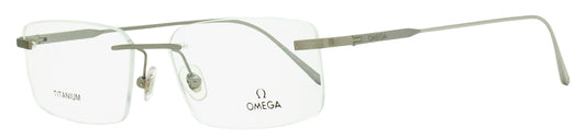 Omega Rimless Eyeglasses OM5037 016 Palladium 56mm