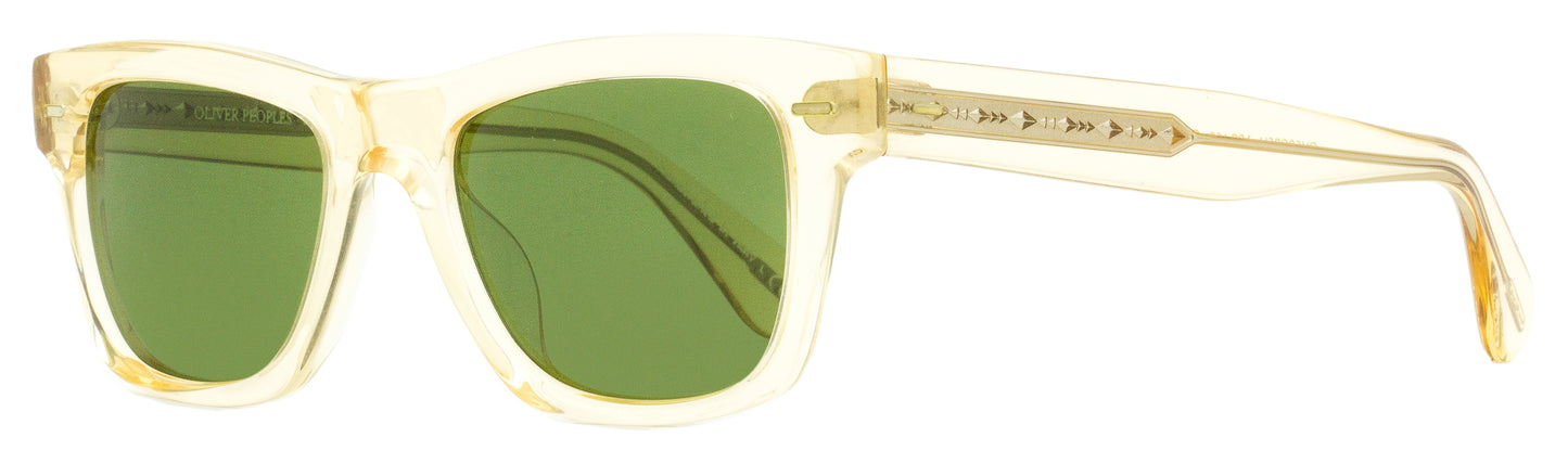 Oliver Peoples Rectangular Sunglasses OV5393SU 109452 Buff 49mm 5393