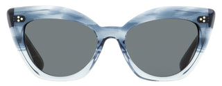 Oliver Peoples Laiya Cat Eye Sunglasses OV5452S 170287 Blue Dusk 55mm