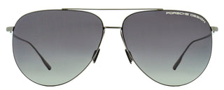 Porsche Design Titanium Pilot Sunglasses P'8939 D Gunmetal 62mm