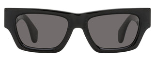 Palm Angels Magnolia Rectangular Sunglasses PERI10J 1007 Black/Gold 53mm