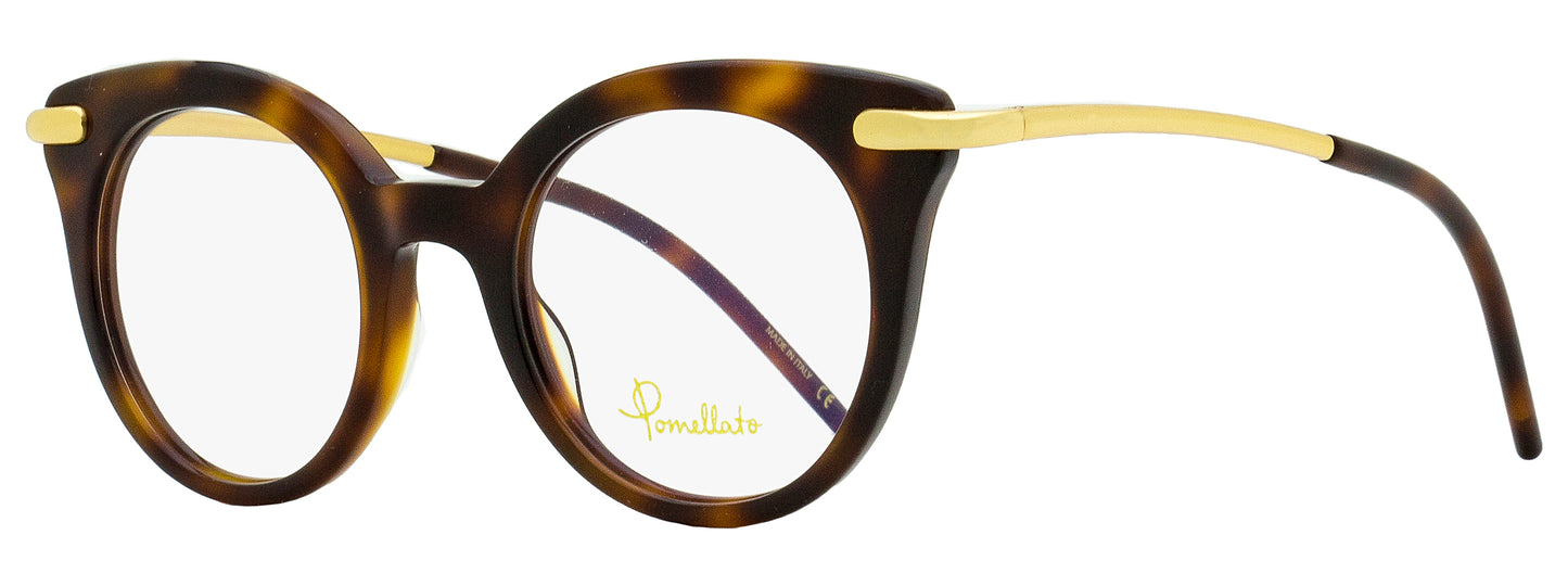 Pomellato Oval Eyeglasses PM0041O 002 Havana/Gold 46mm