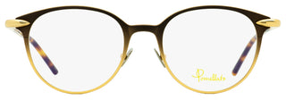 Pomellato Oval Eyeglasses PM0055O 002 Brown/Gold 50mm