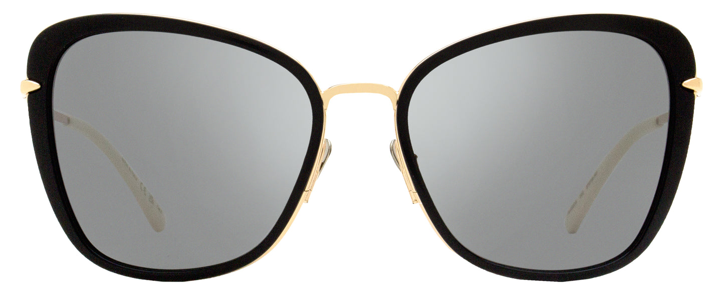 Pomellato Butterfly Sunglasses PM0082S 003 Black/Gold 57mm