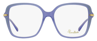 Pomellato Square Eyeglasses PM0090O 002 Blue/Gold 53mm