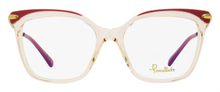 Pomellato Overlay Eyeglasses PM0094O 003 Transparent Rose/Gold 52mm