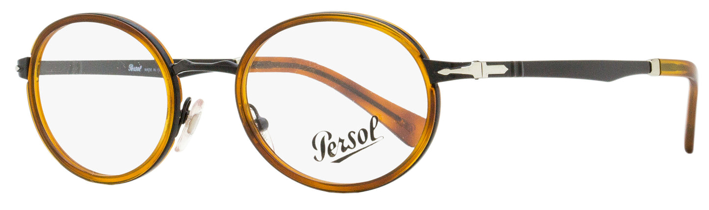 Persol Oval Eyeglasses PO2452V 1094 Matte Black/Havana 50mm 2452