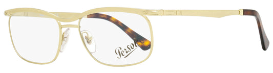 Persol Rectangular Eyeglasses PO2464V 1076 Gold/Havana 54mm 2464