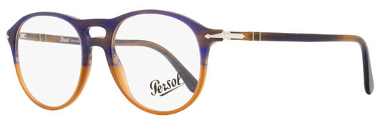 Persol Pilot Eyeglasses PO3202V 1066 Blue Melange/Umber 53mm 3202