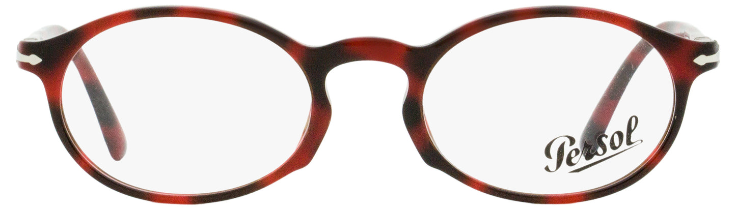 Persol Oval Eyeglasses PO3219V 1100 Red Tortoise 50mm 3219