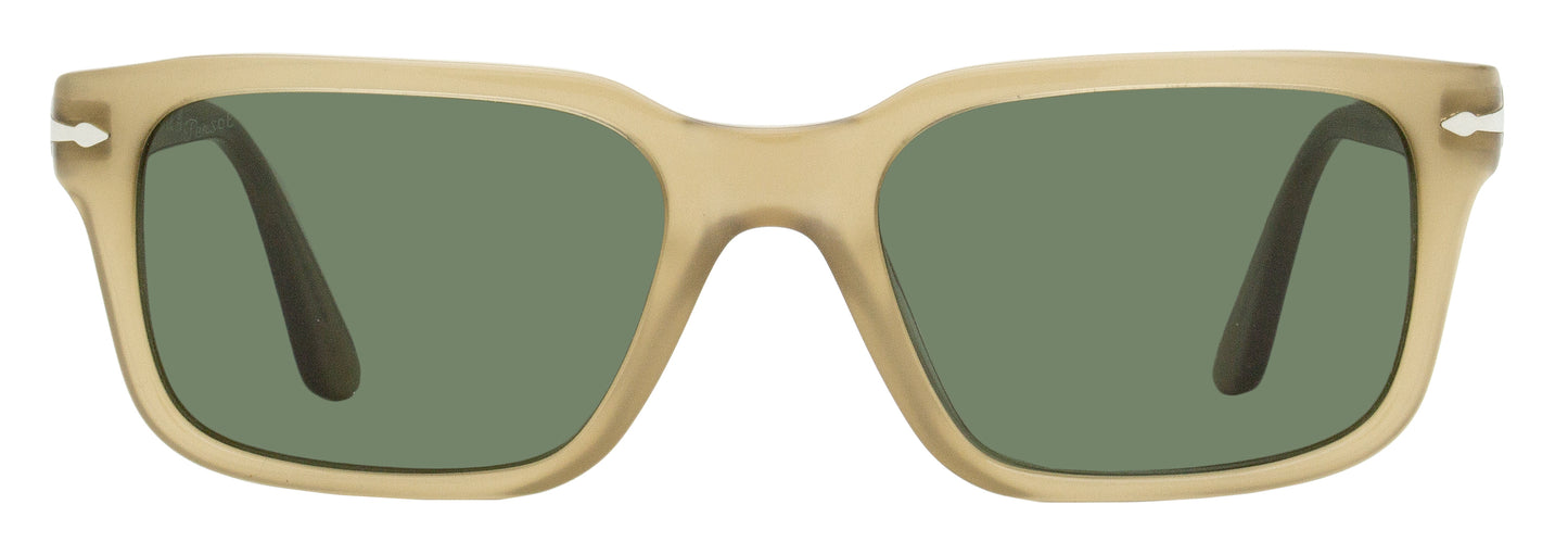 Persol Rectangular Sunglasses PO3272S 116931 Beige Opal 55mm