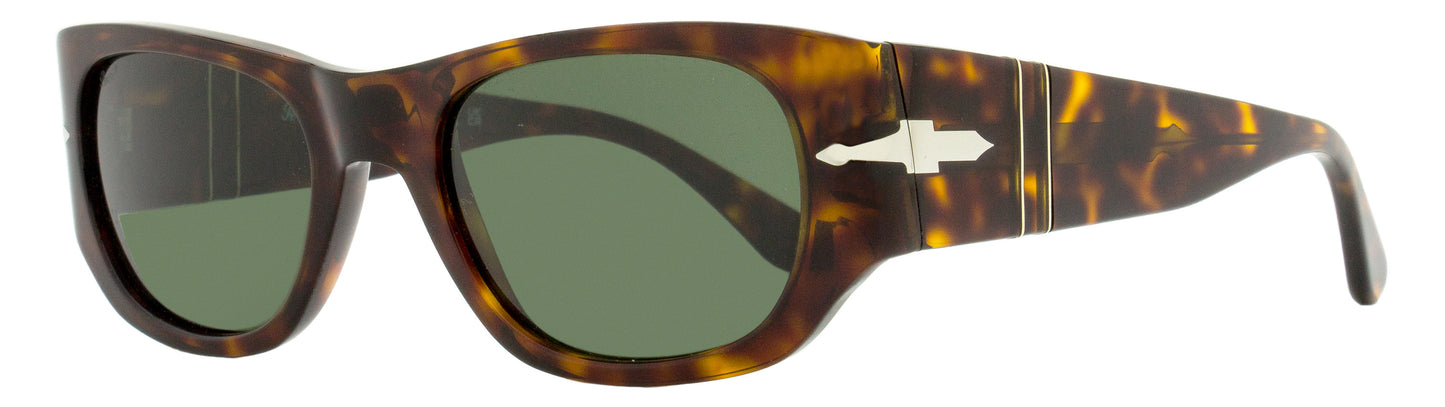 Persol Rectangular Sunglasses PO3307S 24/31 Havana 52mm