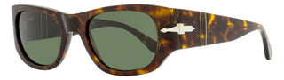 Persol Rectangular Sunglasses PO3307S 24/31 Havana 55mm