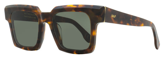 Retrosuperfuture Bevelled Square Sunglasses Palazzo DKR Classic Havana 53mm