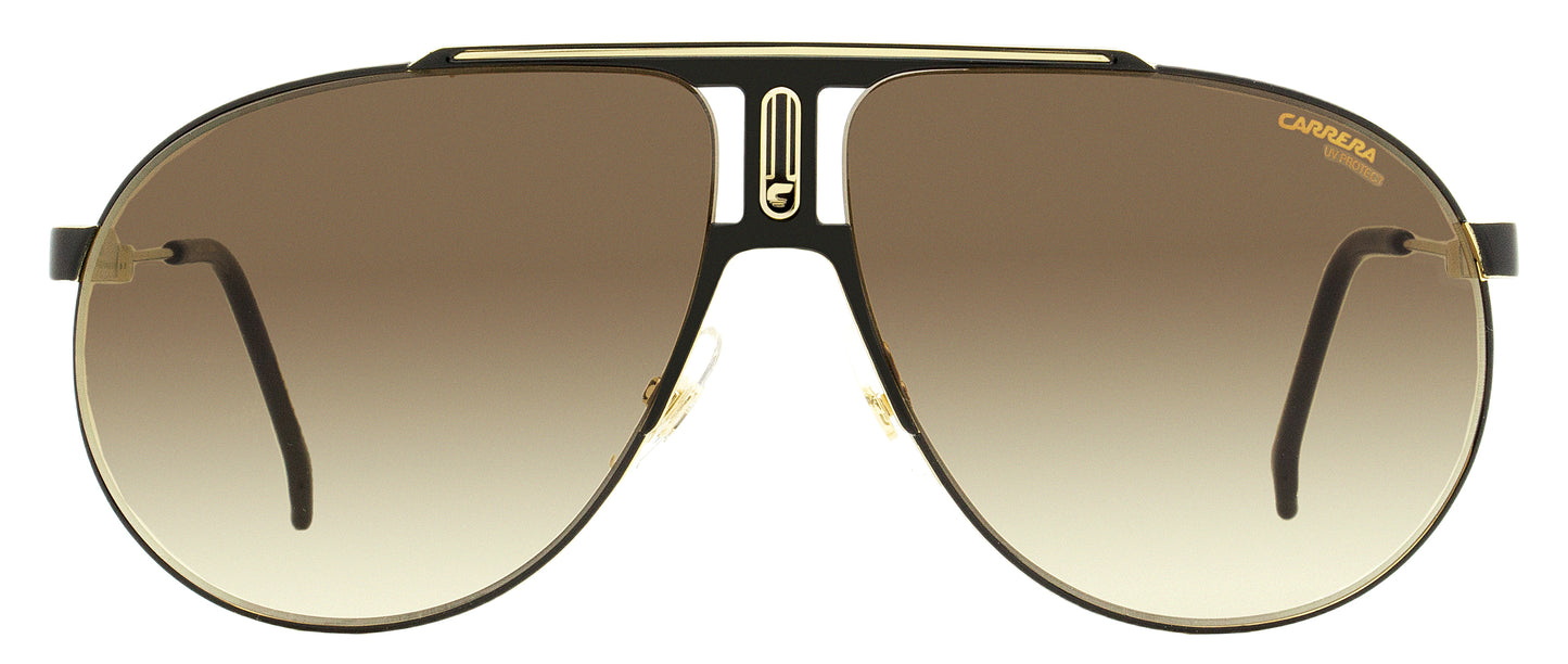 Carrera Pilot Sunglasses Panamerika 65 2M2HA Black/Gold 65mm