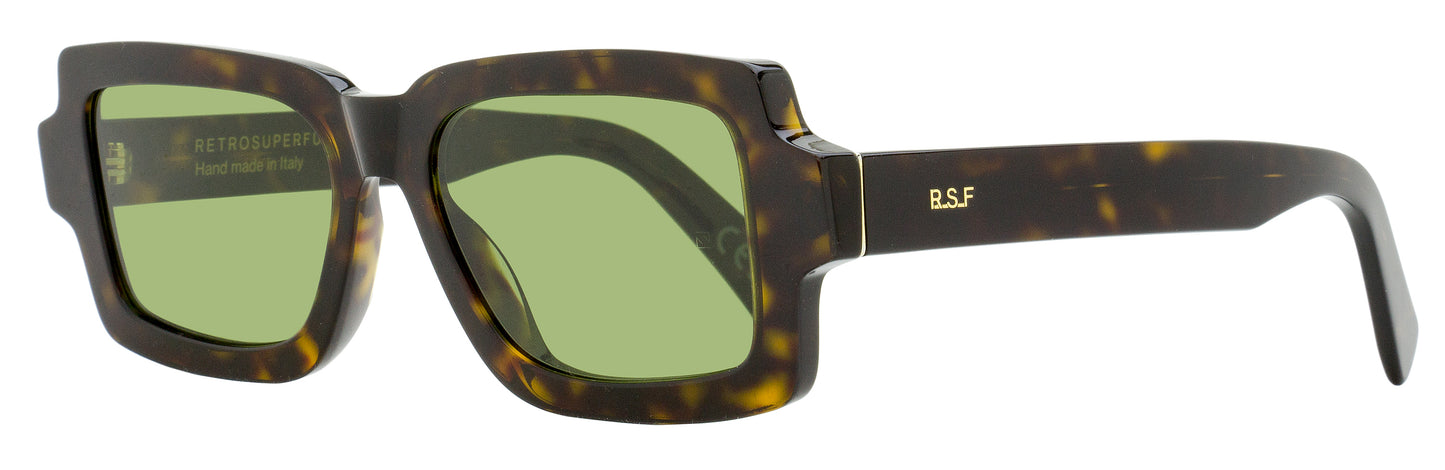 Retrosuperfuture Low Geometric Sunglasses Pilastro 6SN Havana 54mm