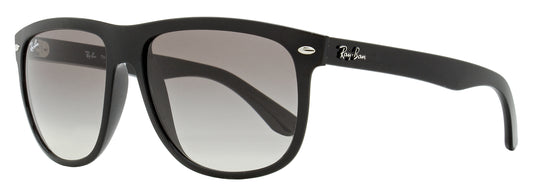 Ray-Ban Boyfriend Sunglasses RB4147 601/32 Black 56mm